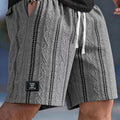 Nolan | Textured Drawstring Shorts
