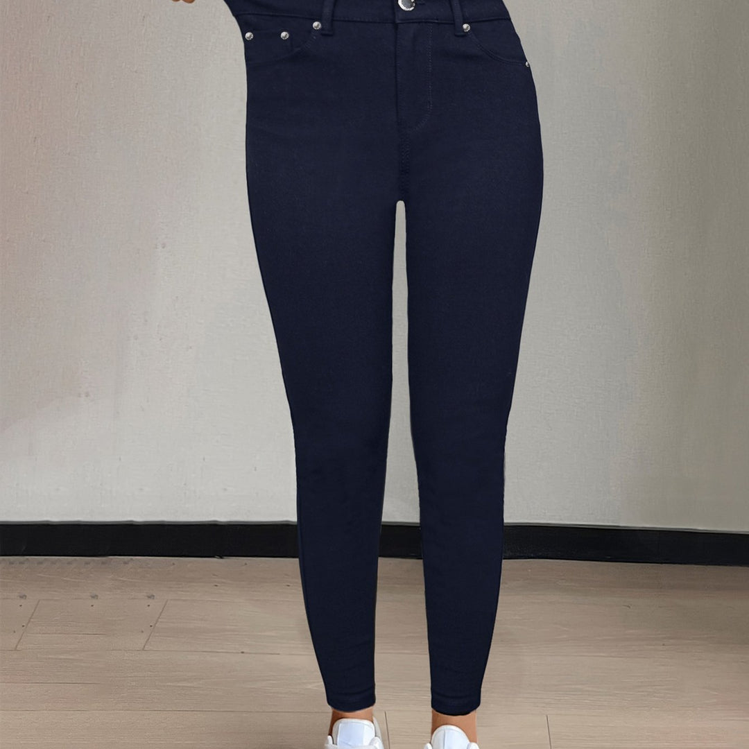 Sylvie | Hoge Taille Skinny Jeans