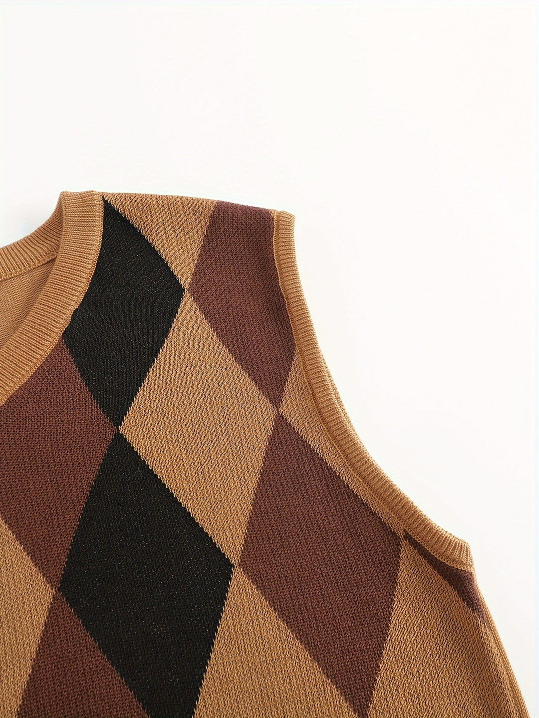 Chandler | Klassieke Argyle Trui Vest
