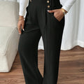 Renata | Op maat gemaakte Hoge Taille Broek