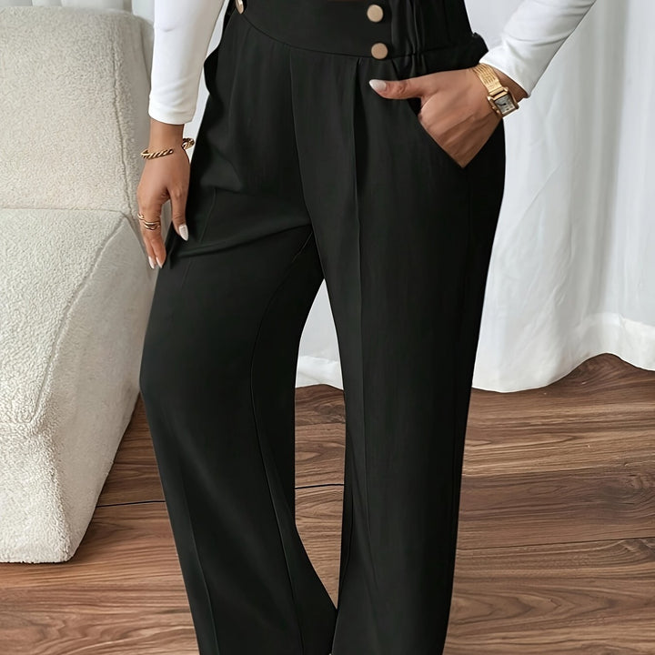 Renata | Op maat gemaakte Hoge Taille Broek