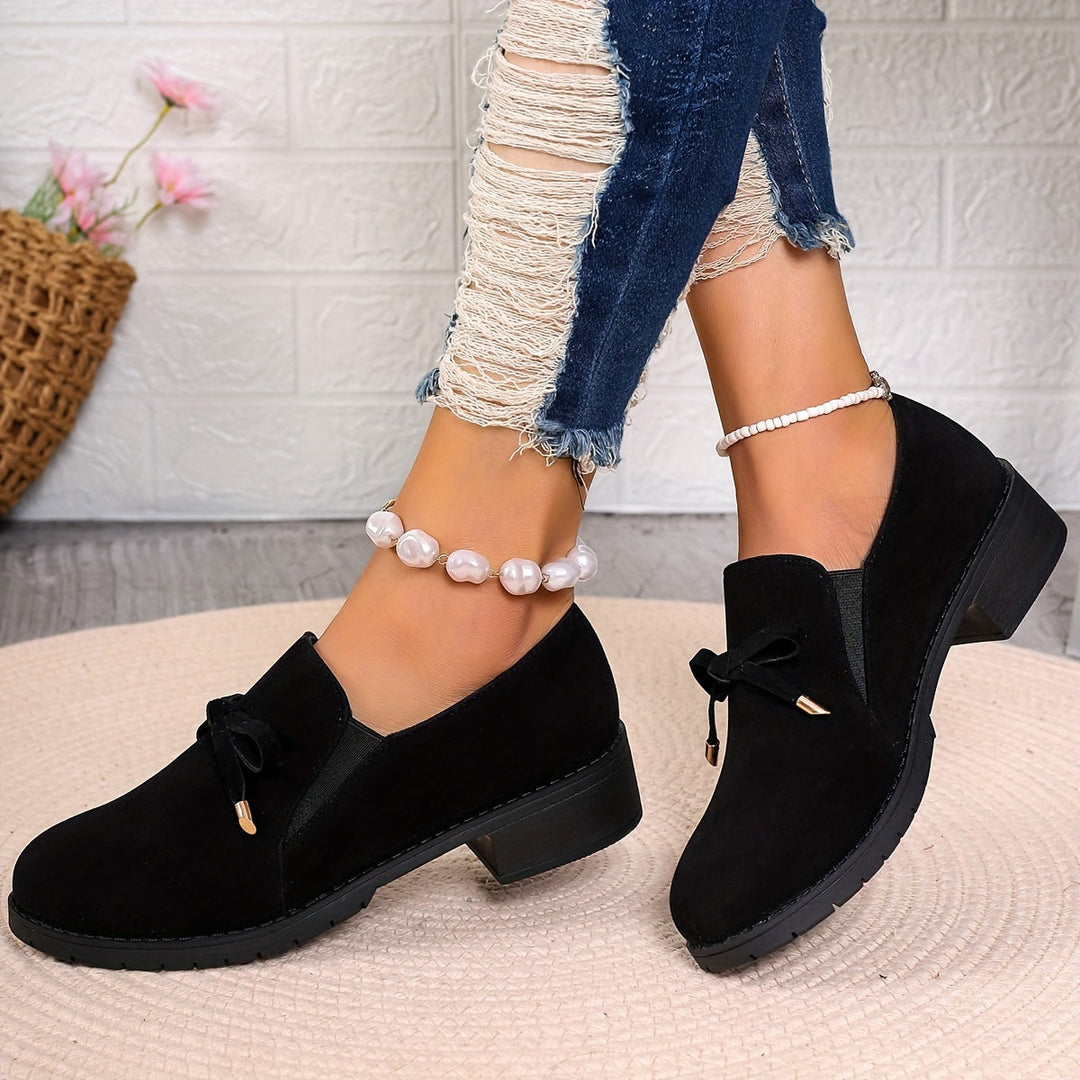 Nadia | Slip-On Loafers met Strikdetail