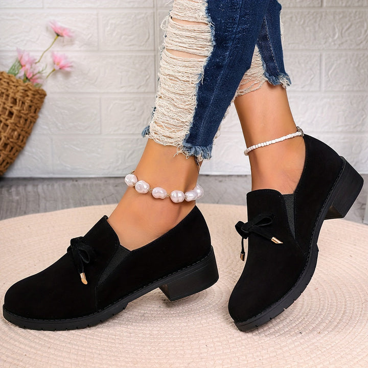 Nadia | Slip-On Loafers met Strikdetail