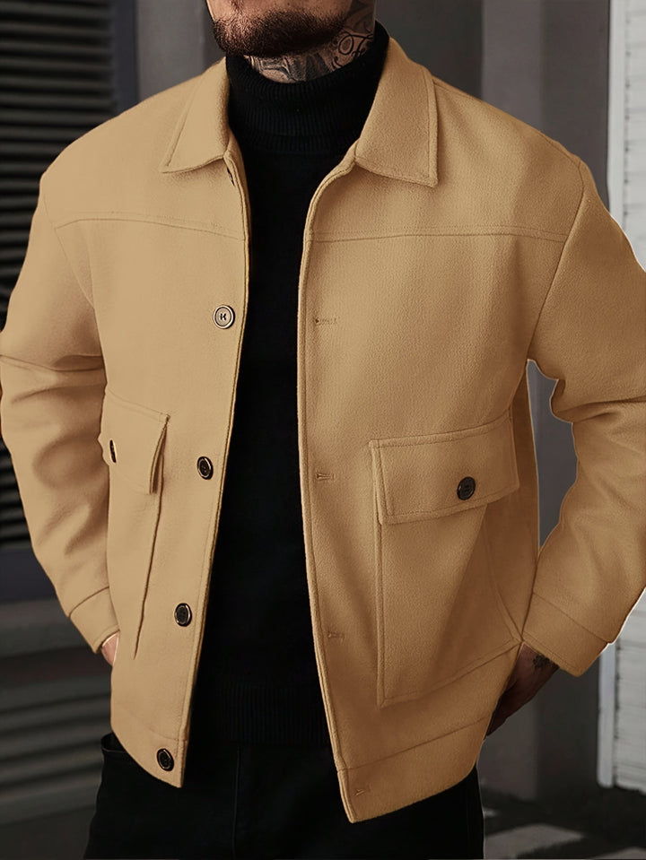 Donovan | Gestructureerde Utility Jacket