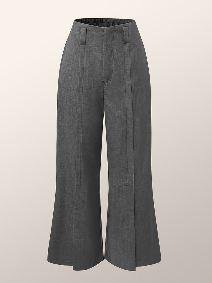 Lorraine | Wijde Pijpen Split Broek