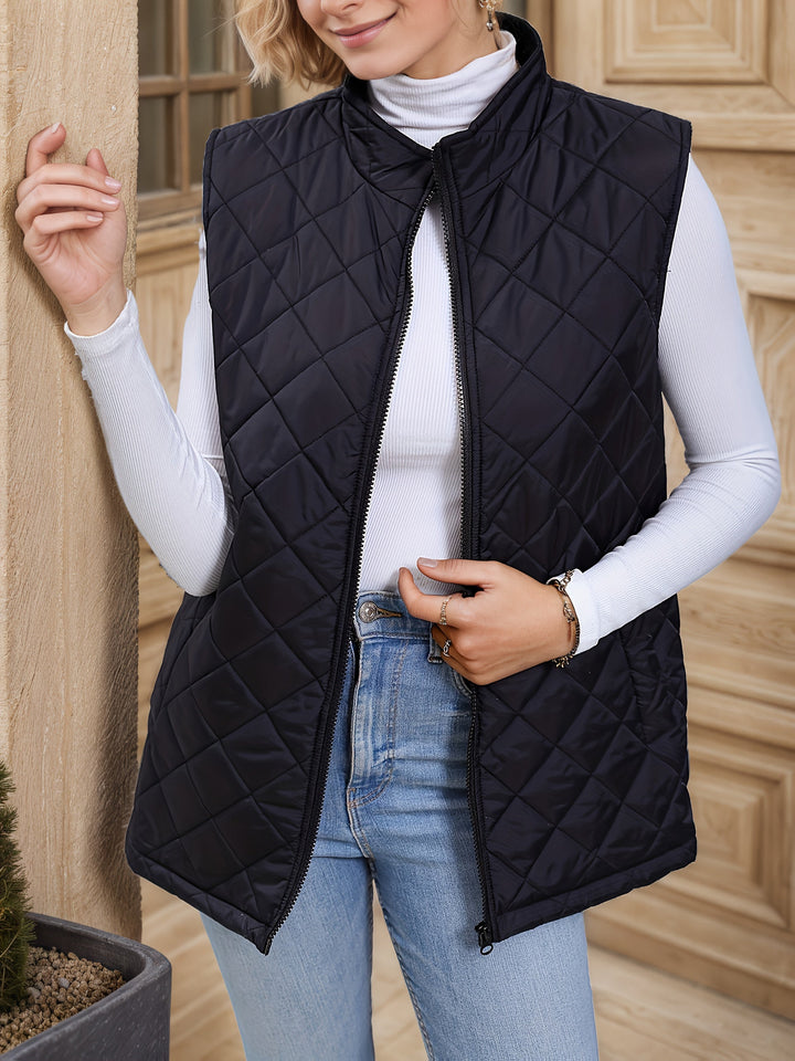 Eileen | Gequilte Lange Vest