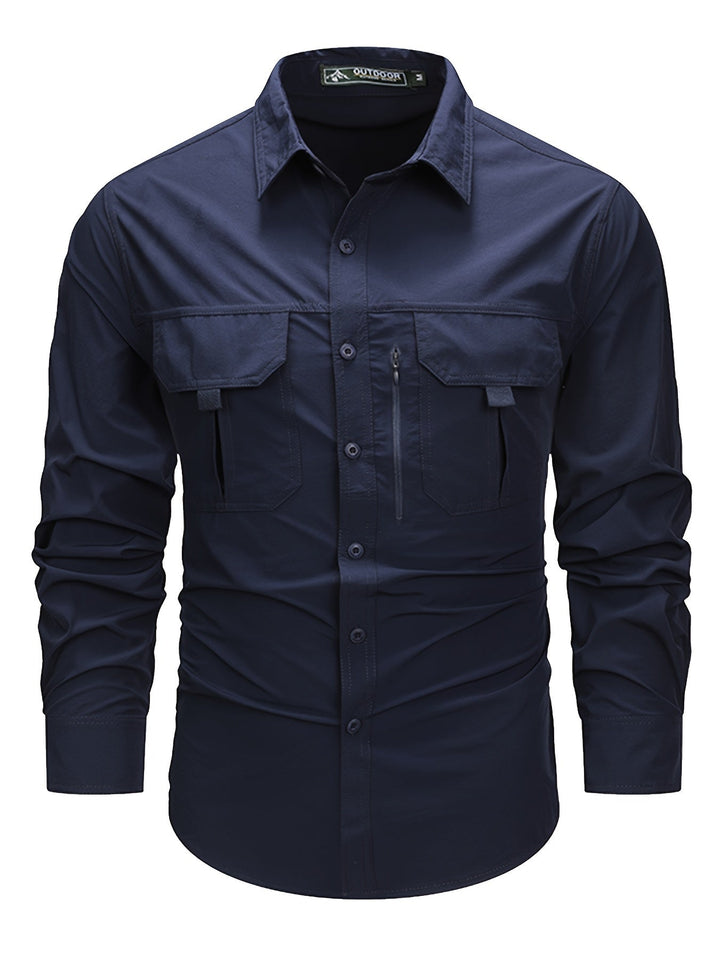 Duncan | Robuuste Multi-Pocket Cargo Shirt