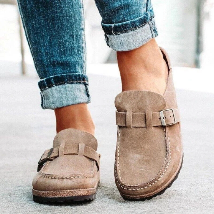 Lauren | Lage Hak Gesp Loafers