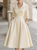 Coraline | Elegante V-Hals Avondjurk