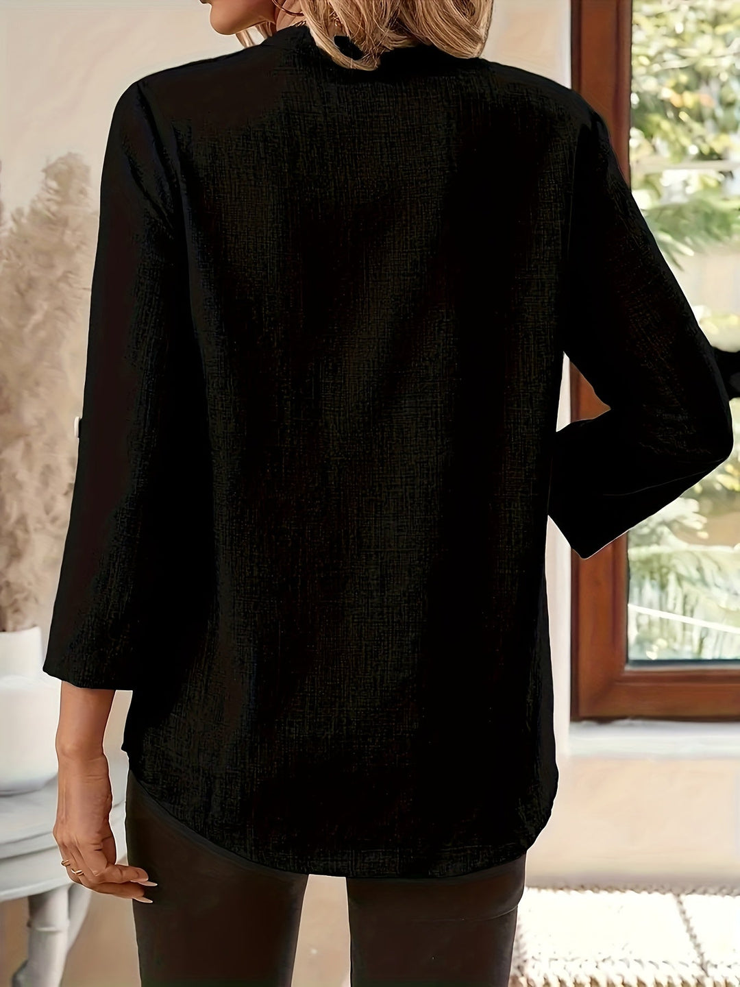 Ophelia | Relaxed V-Hals Blouse