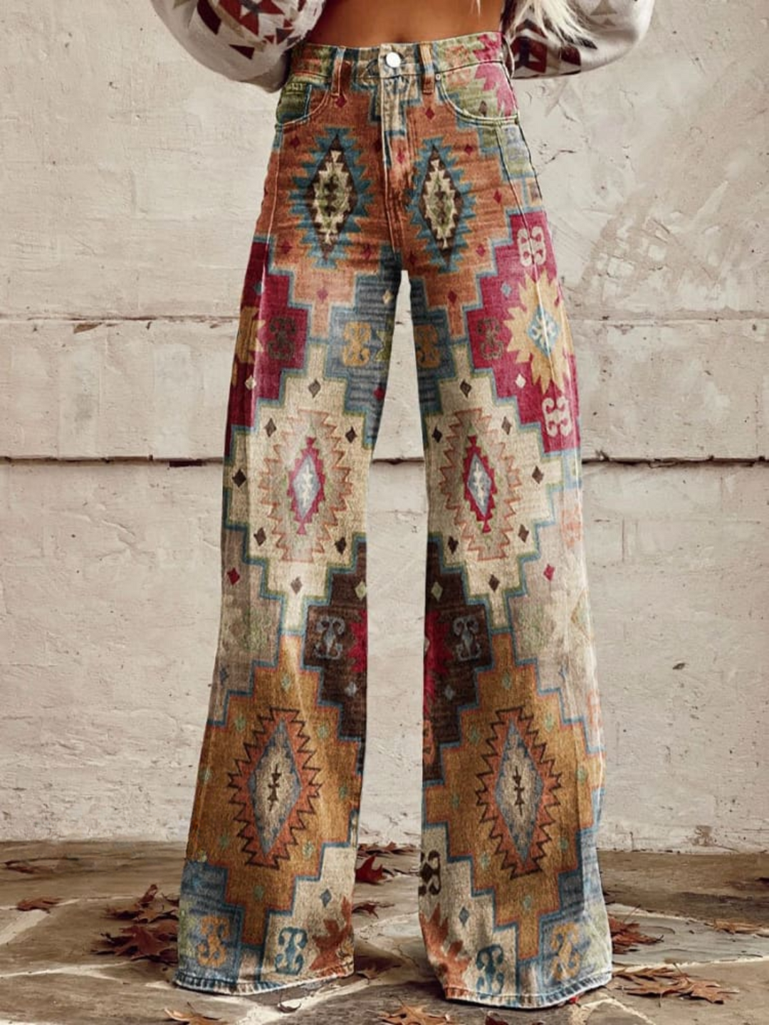 Leonora | Stijlvolle Retro Elegante Broek