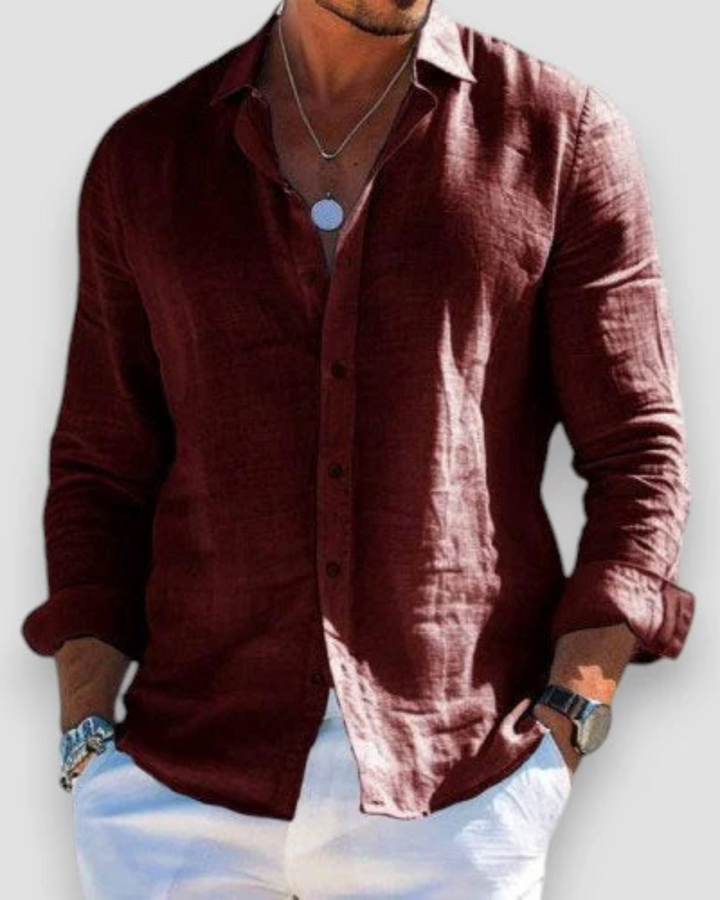 Connor | Casual Zomer Lange Mouwen Shirt