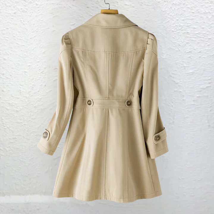 Vicki | Vintage Trenchkraag Jas