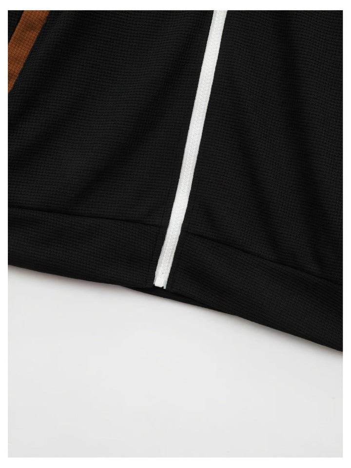 Cameron | Kleur-Block Zip-Up Jas
