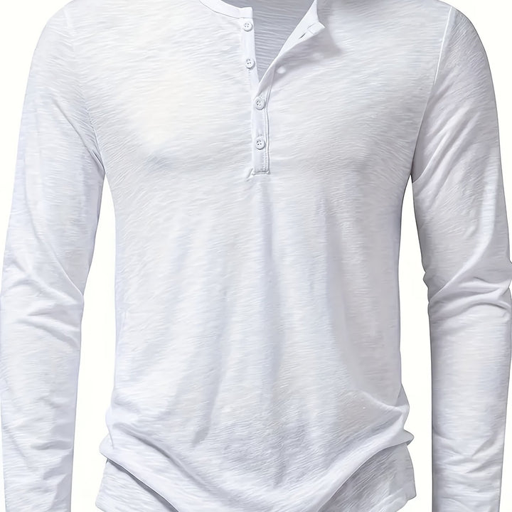 Dalton | Klassieke Knopsluiting Henley