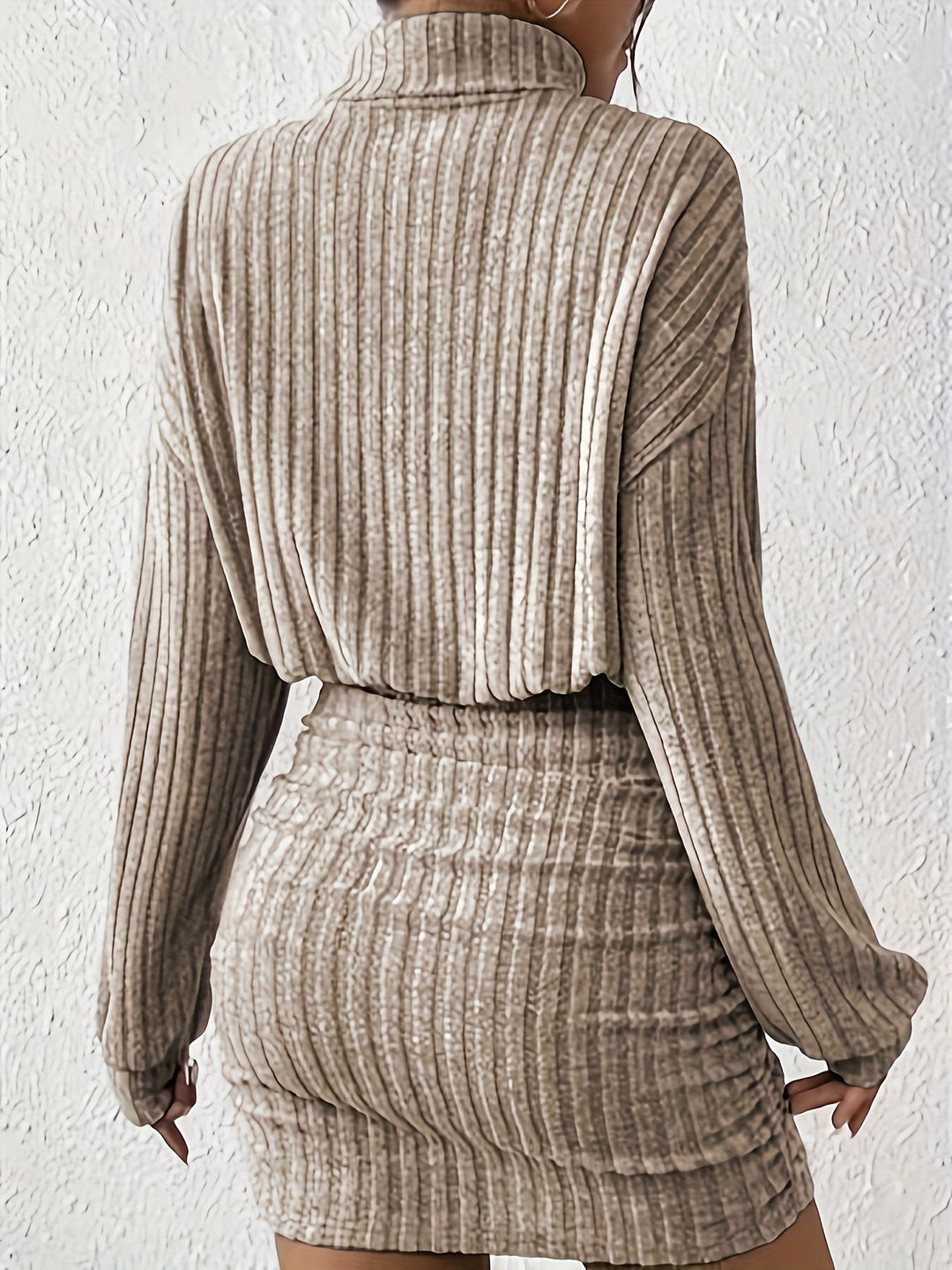 Judith | Geribbeld Rimpel Jurk