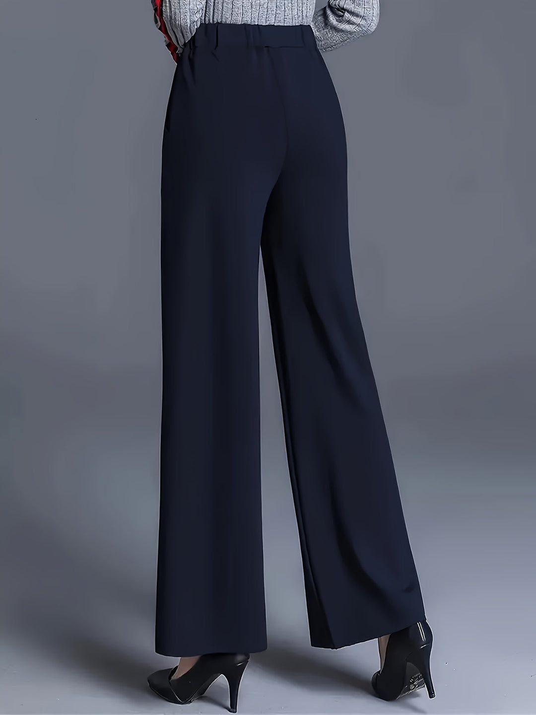 Claudia | Hoge Taille Wijde Pantalon