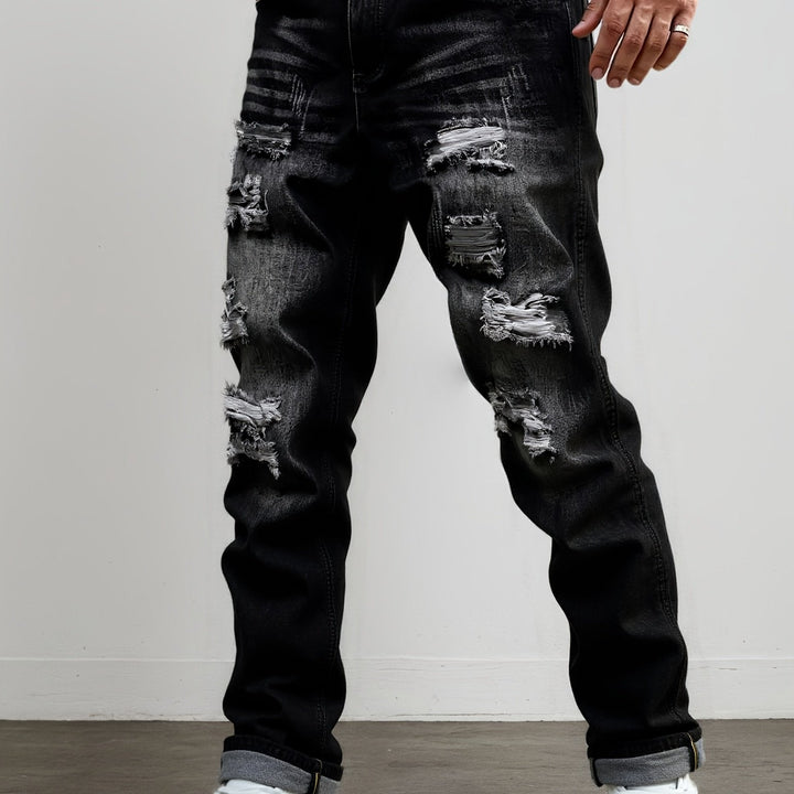 Caleb | Robuuste Rechte Jeans