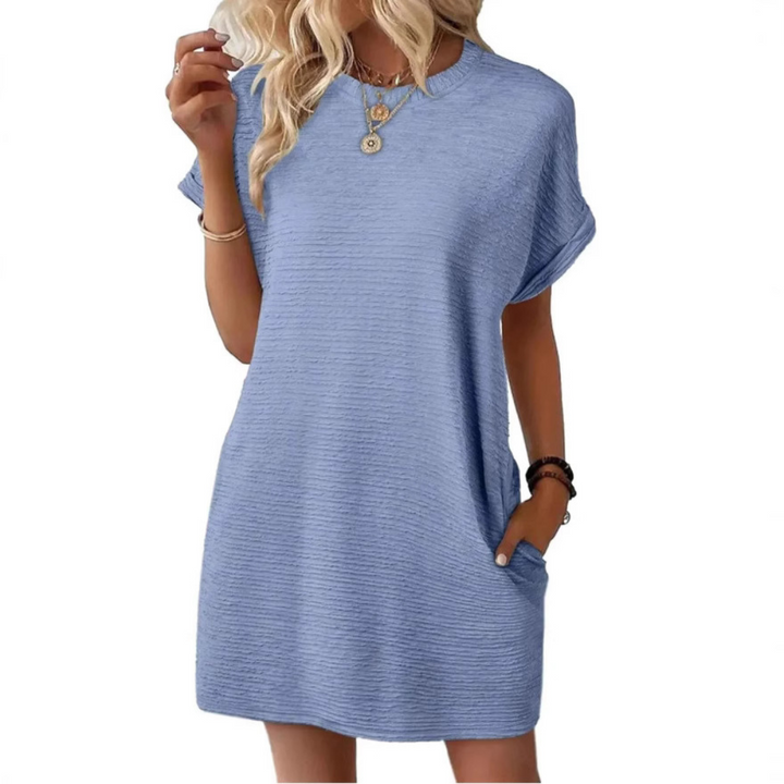 Ivanna | Casual Ronde Hals Zomerjurk