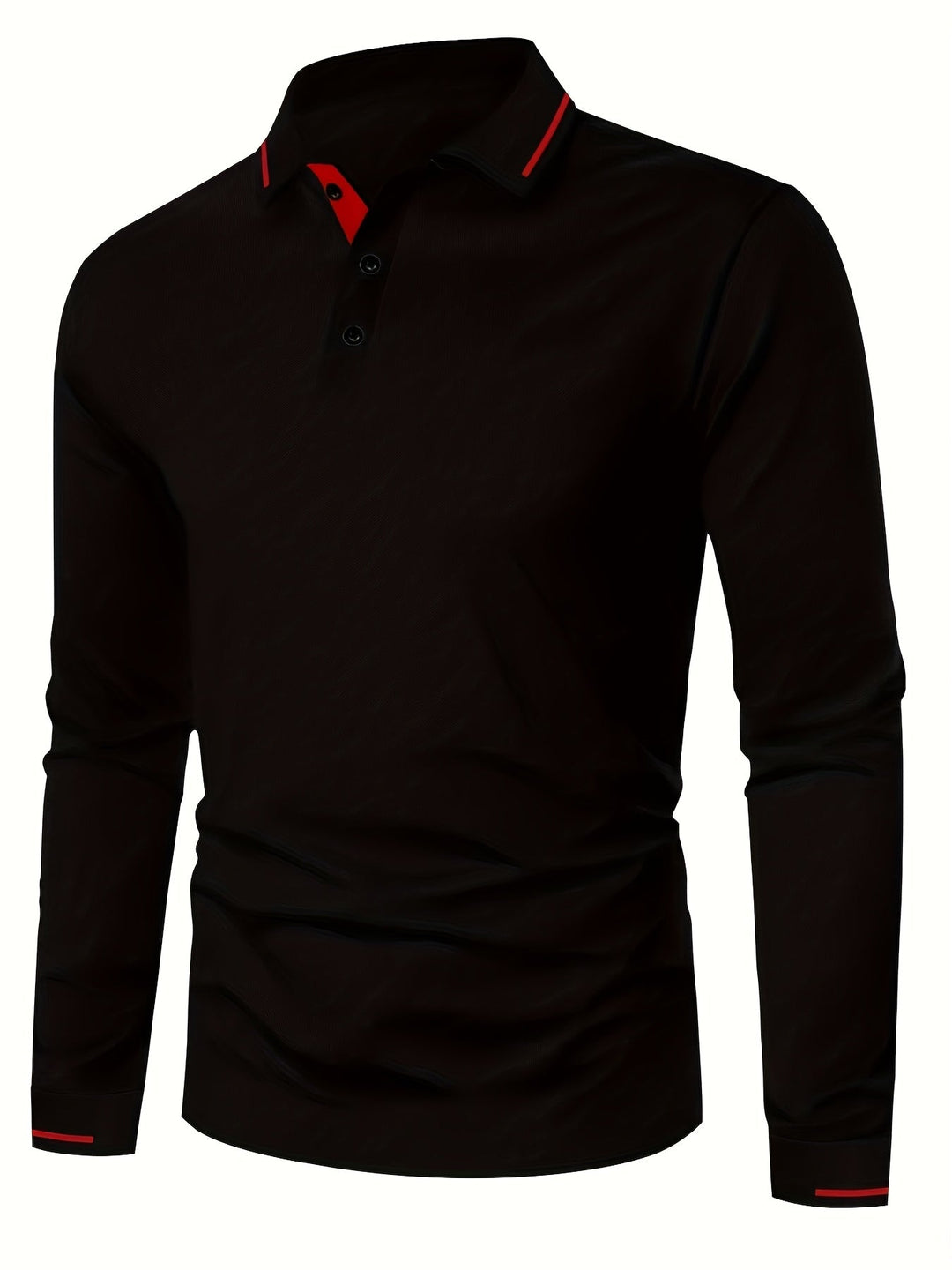 Dalton | Verfijnde Lange Mouwen Polo Shirt