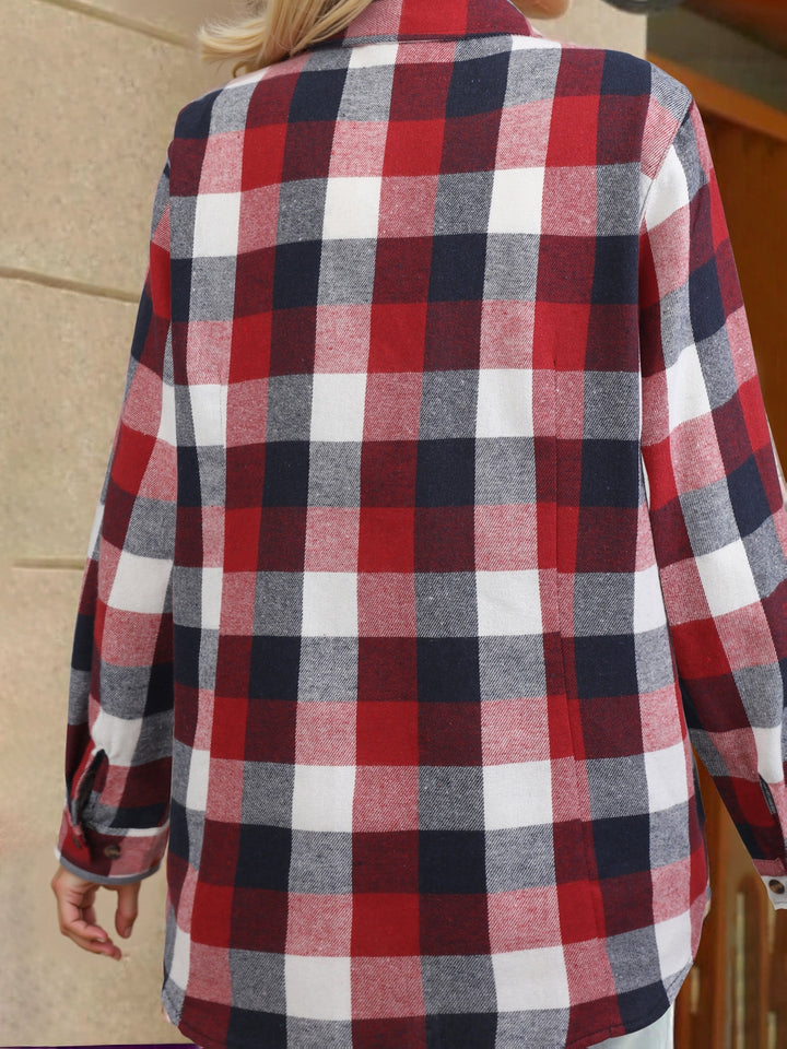 Everly | Ontspannen Buffalo Check Shirt