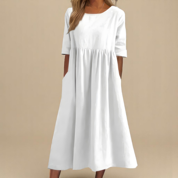 Miranda | Klassieke Mid Sleeve Jurk