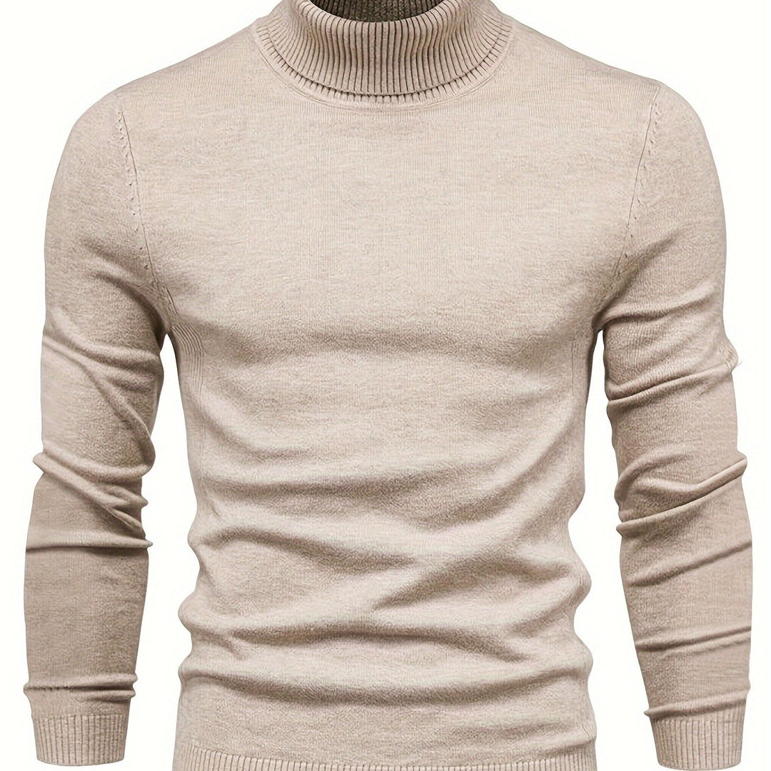 Malcolm | Klassieke Mock-Neck Trui
