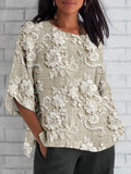 Miriam | Vintage Bloemen Relaxed Blouse