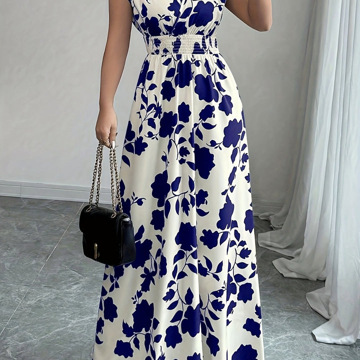 Delilah | Vloeiende Bloemen Maxi Jurk