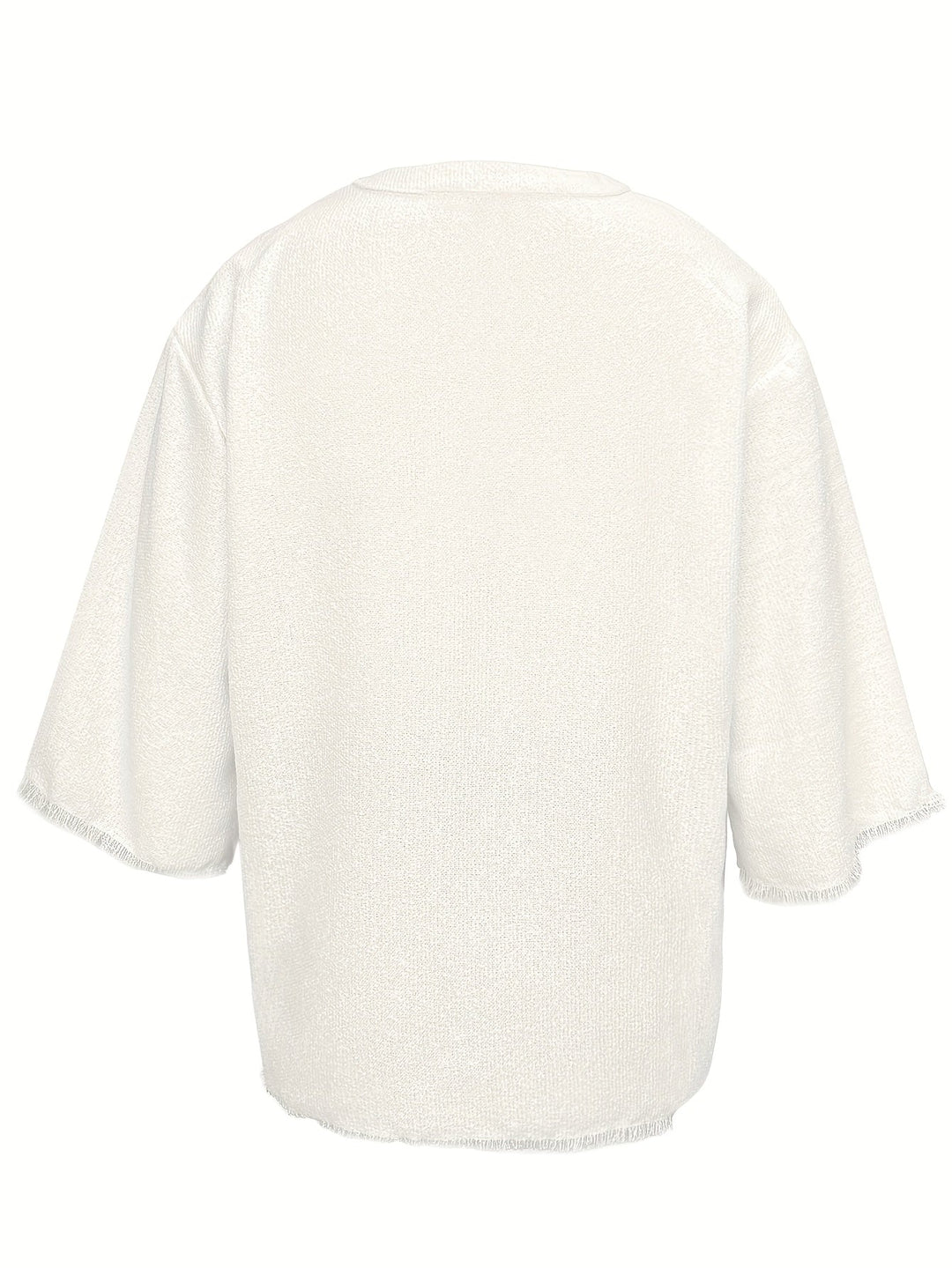 Dorian | Ontspannen Vetershirt met V-hals