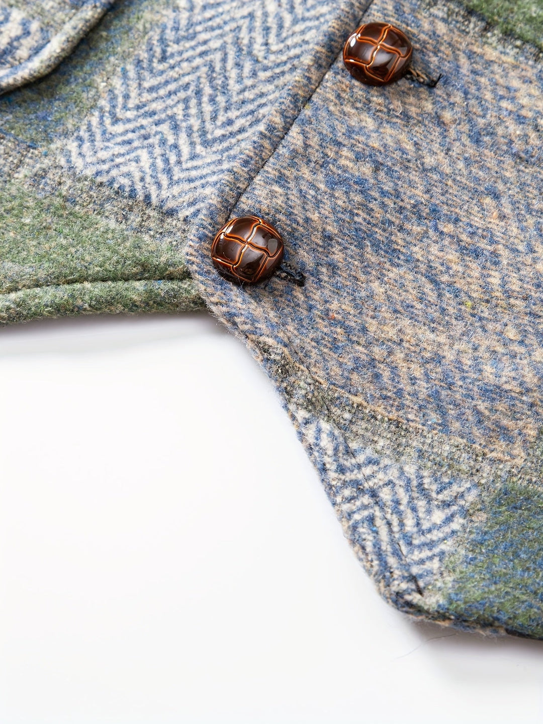Tobias | Patchwork Op maat Gemaakt Vest