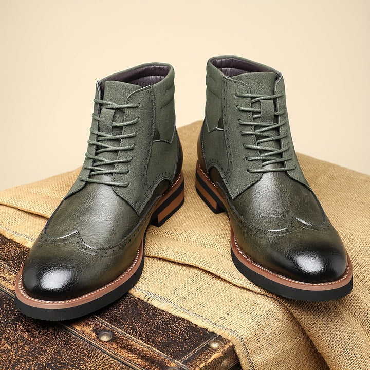 Roland | Classic Wingtip Enkellaarzen