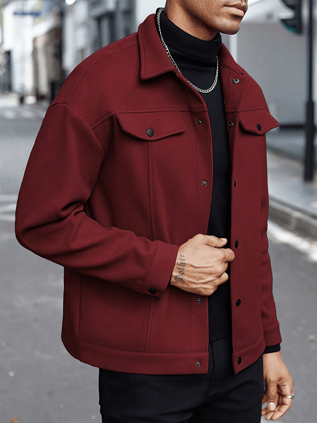 Hugh | Verfijnde Utility Jacket