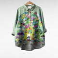 Monique | Moderne Artistieke Kraag Blouse