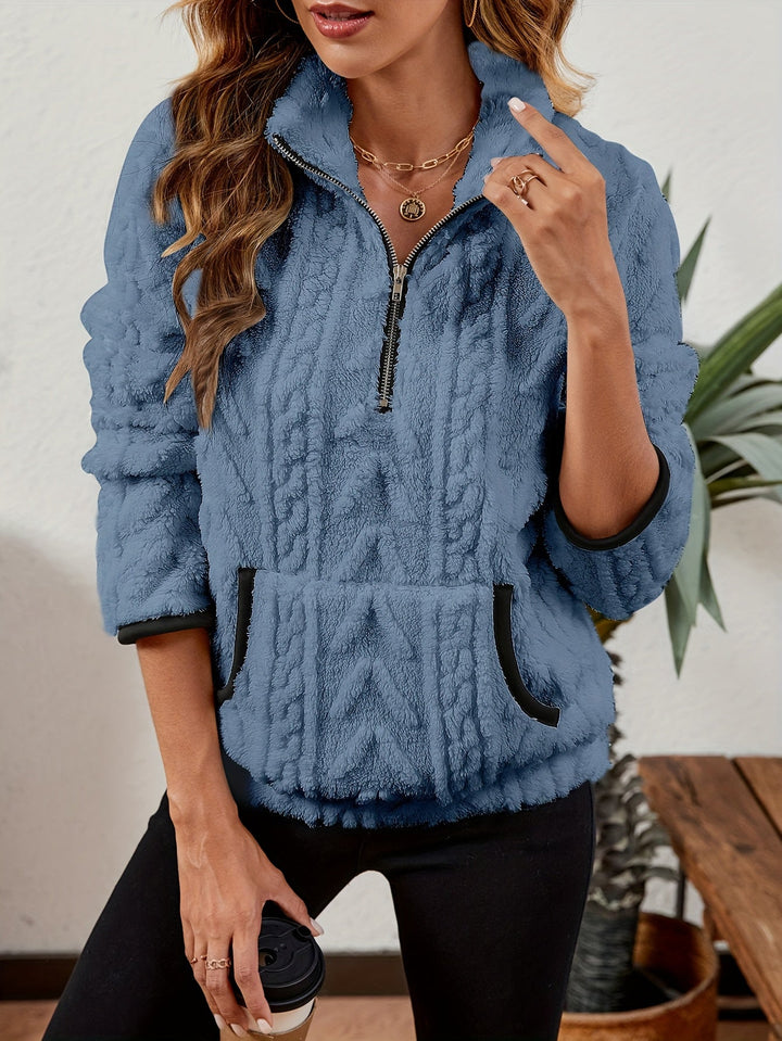 Delilah | Gezellige Half-Zip Pullover
