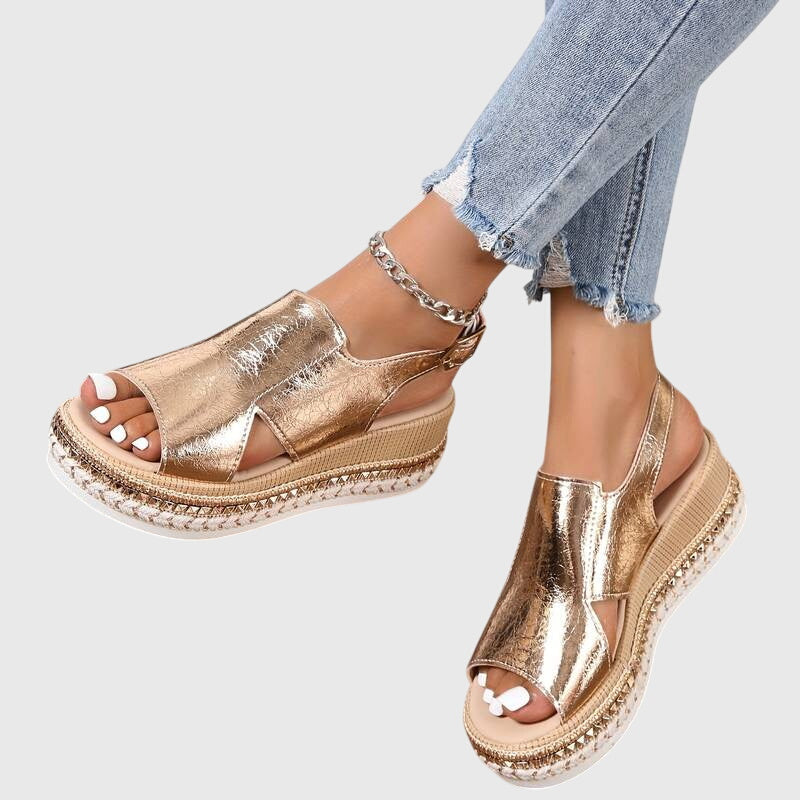 Veronica | Premium Orthopedische Open Teen Sandalen