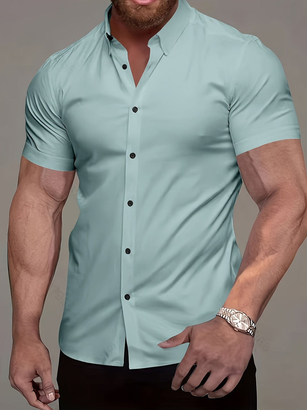 Weston | Verfijnde Korte Mouwen Shirt