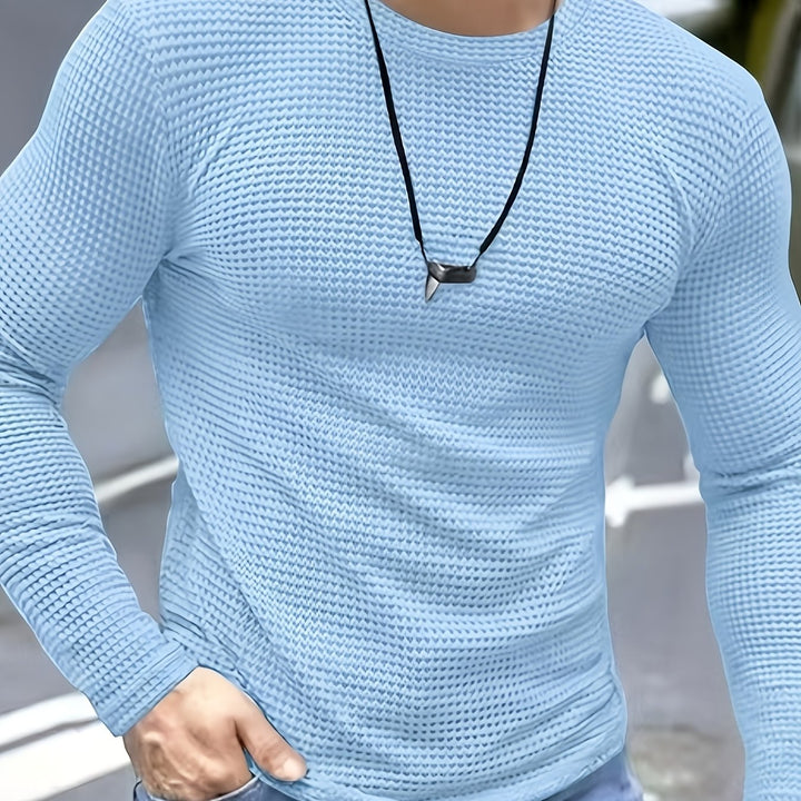 Bruno | Textured Longsleeve Top
