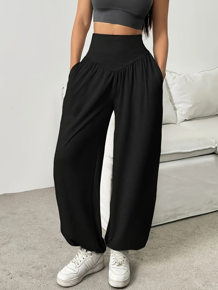 Ramona | Hoge Taille Wijde Loungebroek
