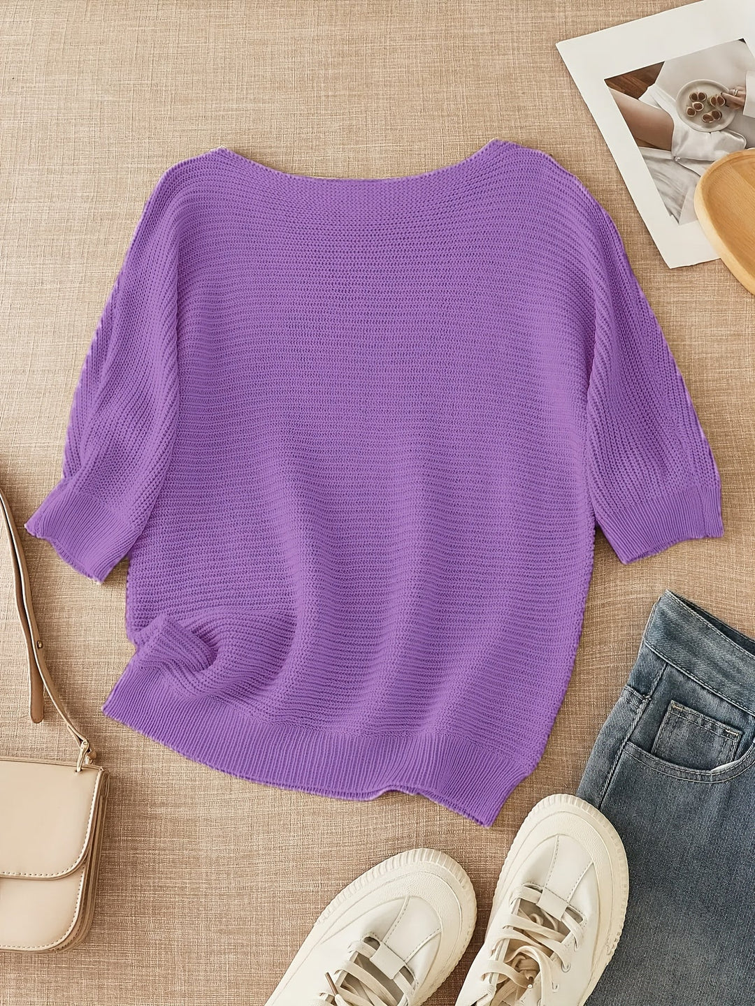 Lena | Ontspannen Open-Knit Sweater