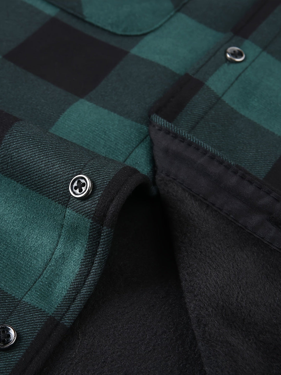 Desmond | Geruite Hooded Shirt Jacket