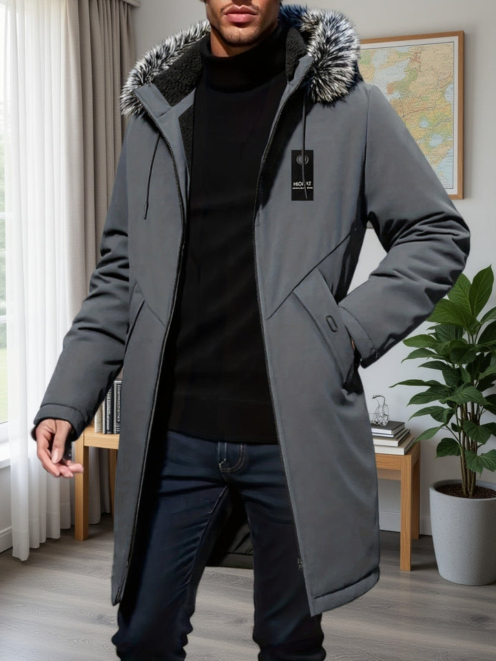 Lincoln | Gewatteerde Mid-Length Parka Jas