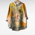 Loretta | Moderne Hippy Boho Kraag Blouse