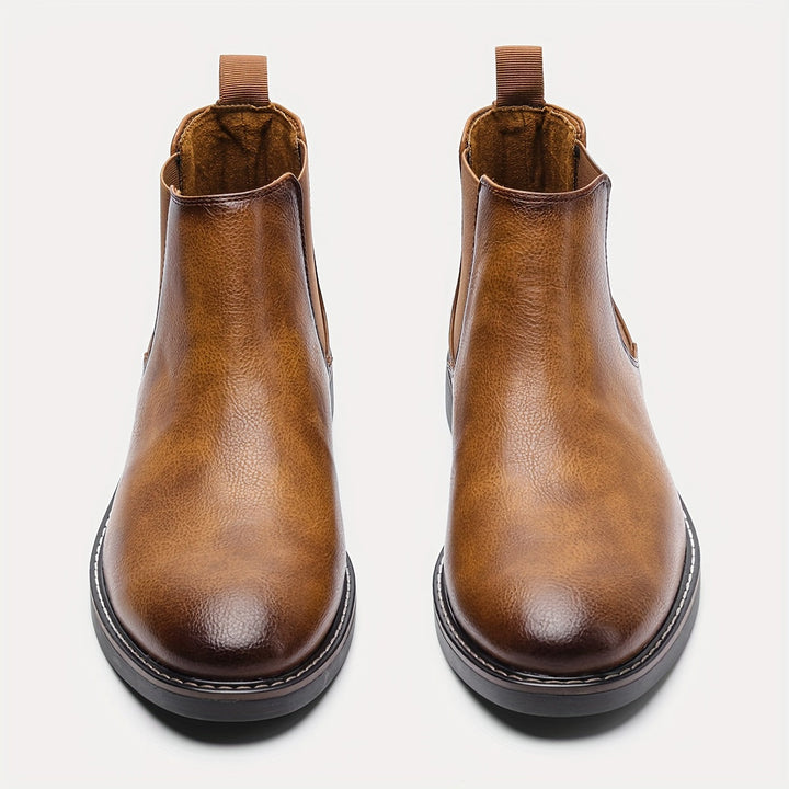 Nelson | Verfijnde Slip-On Chelsea Boots