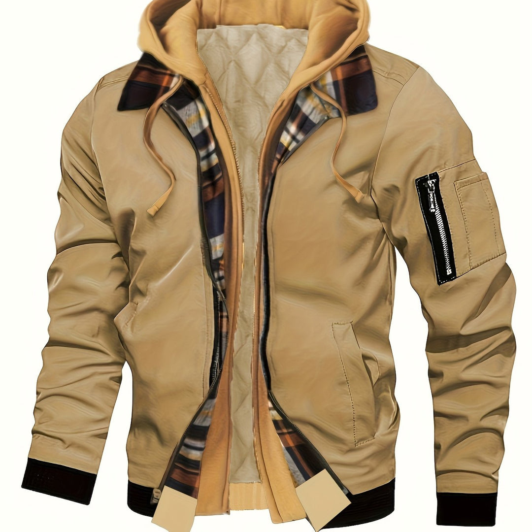 Bryson | Gewatteerde Zip-Jack met Capuchon