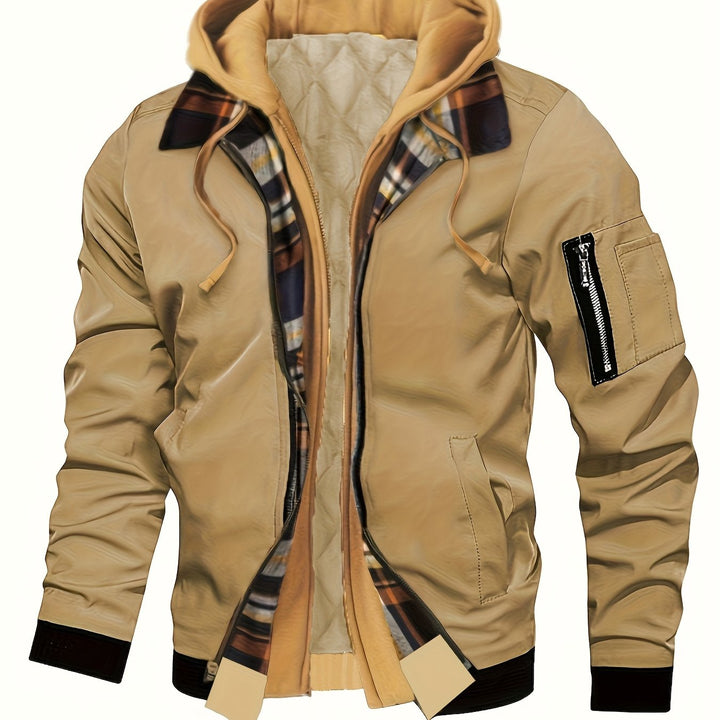Bryson | Gewatteerde Zip-Jack met Capuchon