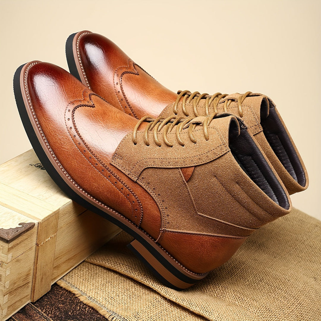 Roland | Classic Wingtip Enkellaarzen