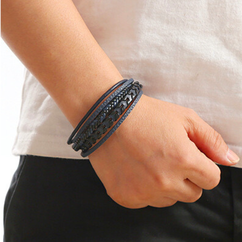 Nolan | Vlecht Viking Armband