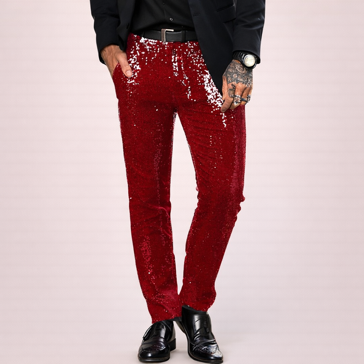 Byron | Glinsterende Statement Broek