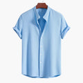Cyrus | Verfijnde Staande Kraag Shirt